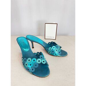 Coach A3-153 "Blane" Heel Slide Sandals, Women's Size 8B